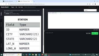 Weather Observation Station 4 HackerRank SQL