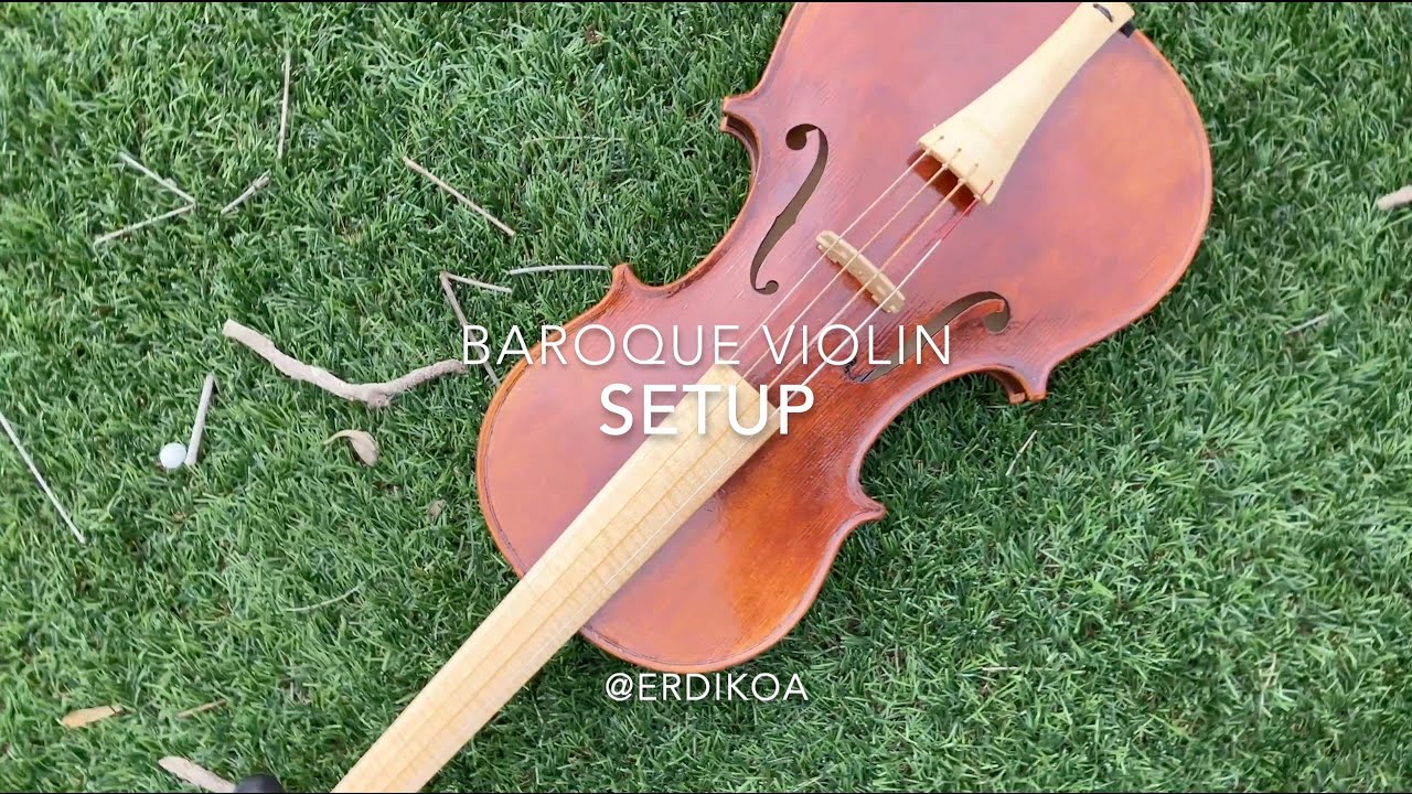 Baroque Violin Setup