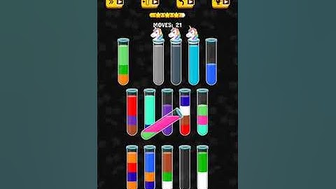 Color Water Sort 3D level 573