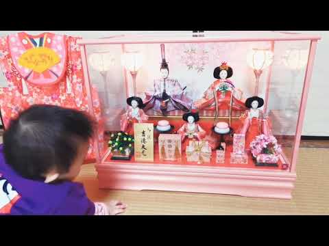 生後10ヶ月 初節句の雫ちゃん