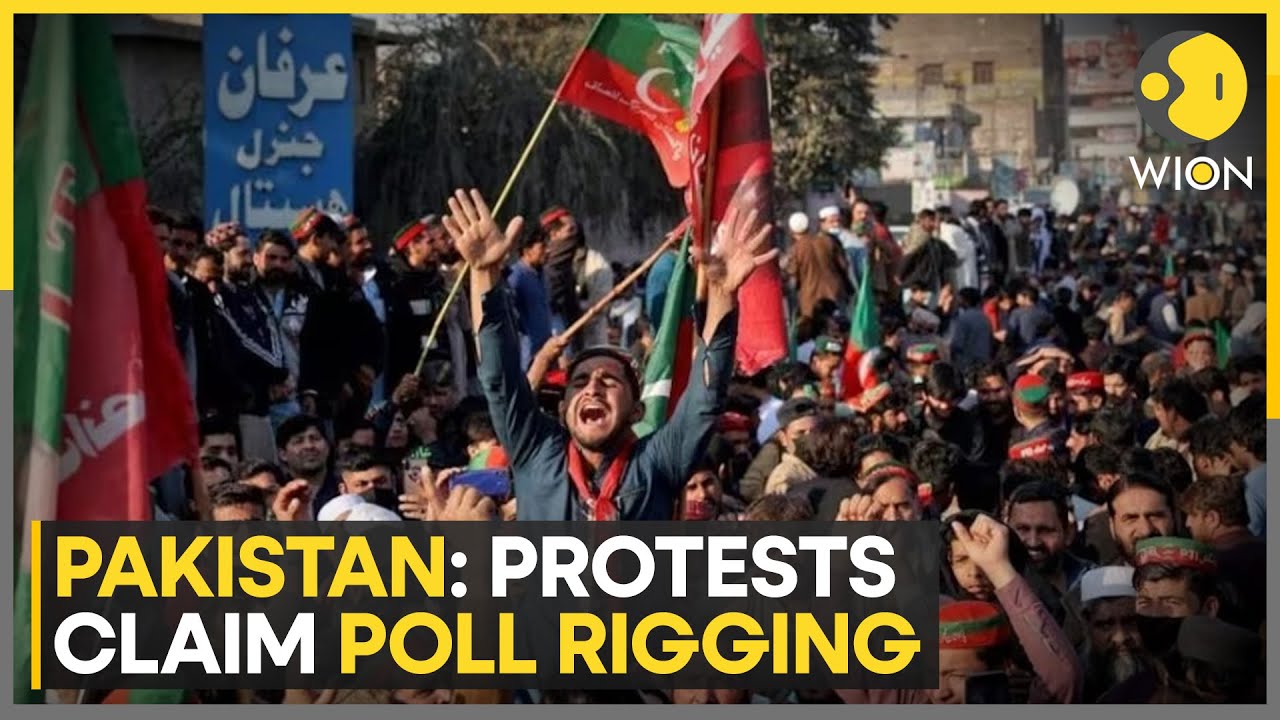 Karachi: Imran supporters take to the streets, allege poll rigging | Pakistan Elections 2024