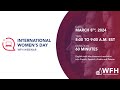 International womens day webinar  march 8 2024