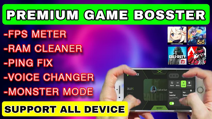 Boost Your Gaming Performance Like Never Before || Game Booster App || Best Game Booster App