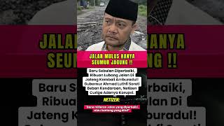 JALAN TAMBALAN RUSAK LAGI