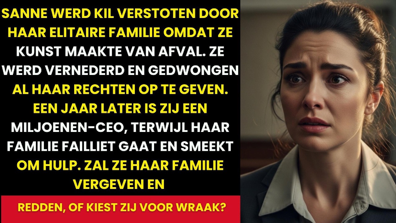 Familie Verstootte Haar Om 'Afvalkunst', Maar Smeekt Een Jaar Later Om Haar Hulp Als CEO!