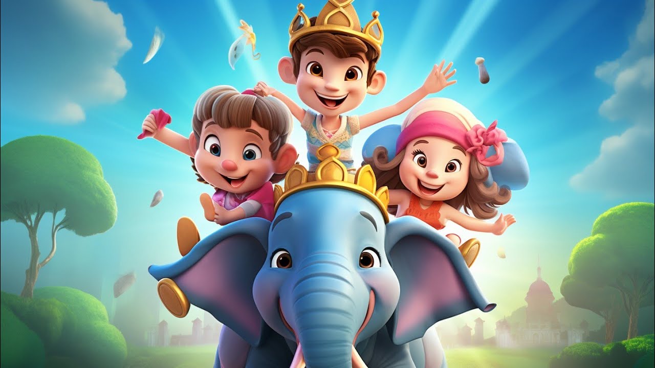 Hathi Raja Kahan Chale  Hindi Nursery Rhymes  Baby Rhymes  Kids Song       Hathi