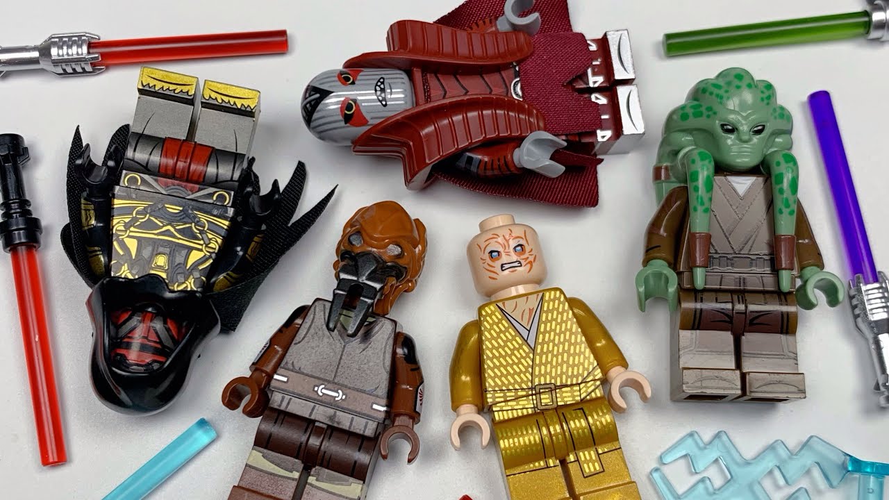 LEGO Star Wars | Supreme Leader Snoke | Plo Koon | Unofficial Minifigures