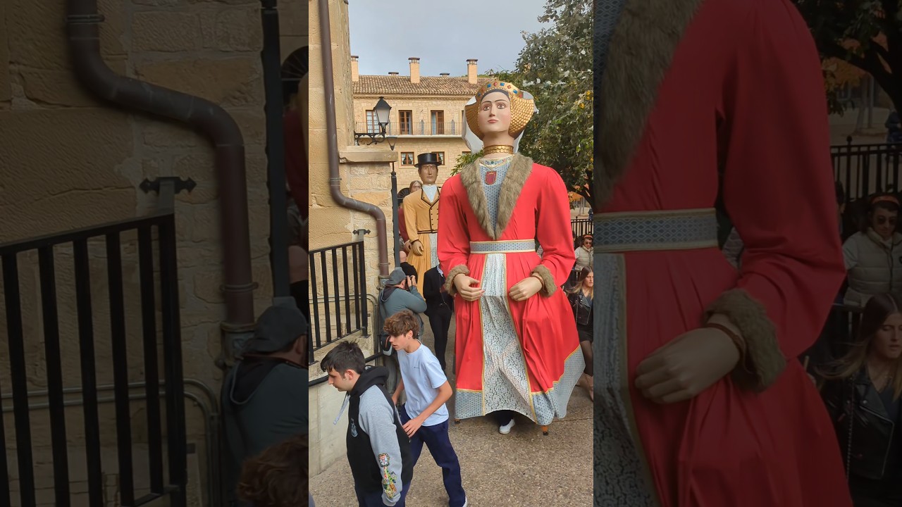 #gigantada en #viana #aoiz #gigantes #erraldoiak #gegants #shorts #navarra #tradicion