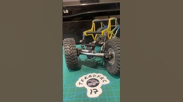 Got a quick paint job done on the NW Chassis Works pitbull!!  #scx24 #axial #rcrockcrawler #pnw