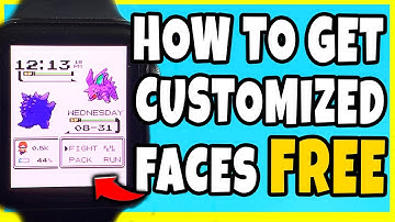 How To Get Animated Apple Watch/Android Faces! INCLUDING Pokémon!