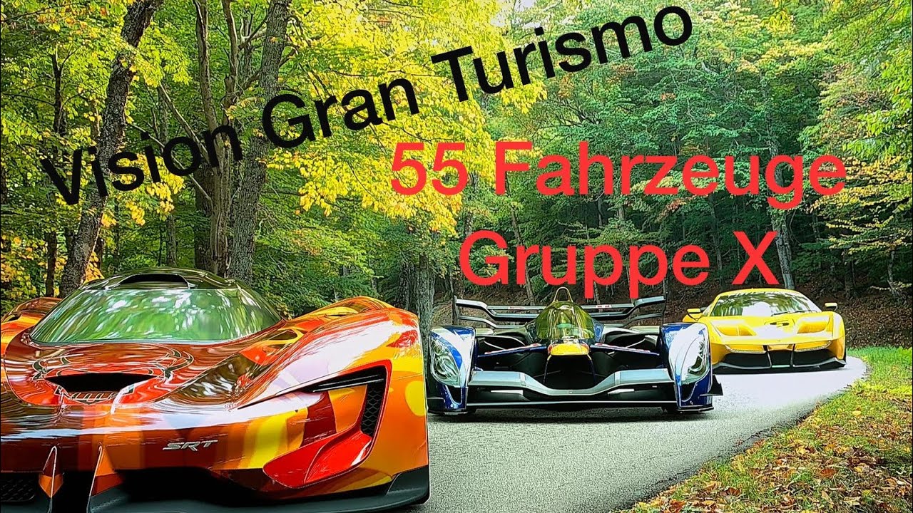 Gran Turismo Sport Beste Autos Der Klassen GT Sport - Die 55 Besten Fahrzeuge der Gruppe X | Vision Gran Turismo