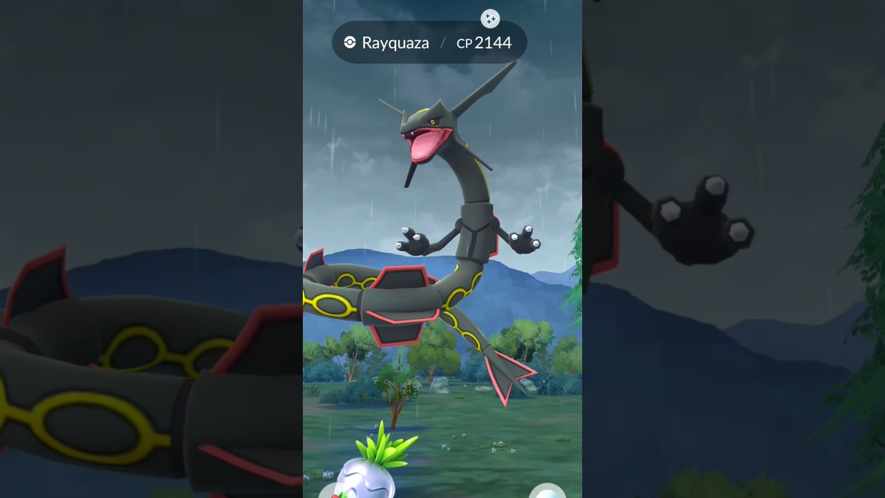 Shiny Mega Rayquaza😍😍😍 