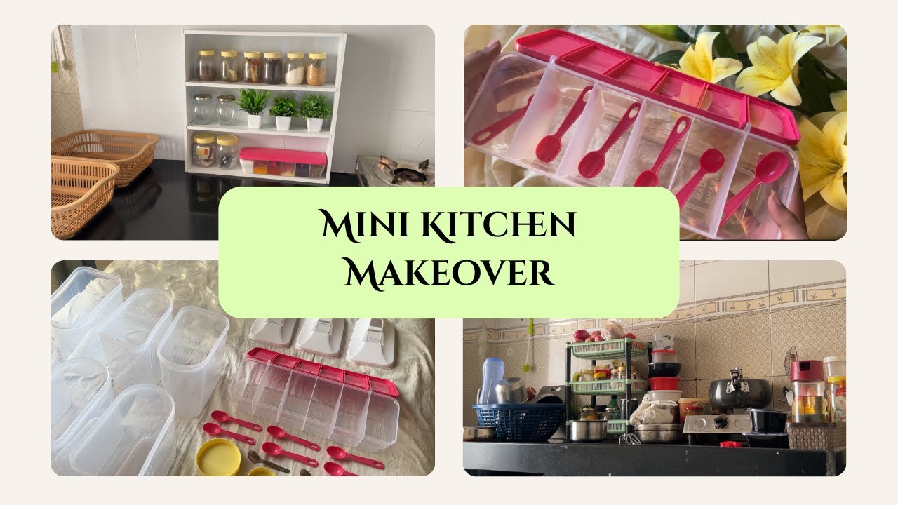 I Finally Made My Kitchen Functional & Aesthetic ✨ | Rental-Friendly Makeover 🏠