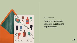 How to follow up with your guests using Paperless Post