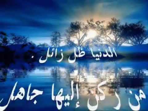 الدنيا ظل زائل من ركن اليها جاهل تهواها النفس ولكن يحذرها المرء العاقل