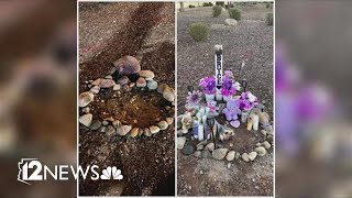 Memorial for Valley motorcyclist repeatedly destroyed, family says