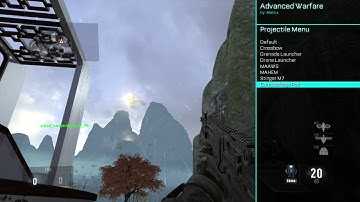 COD Advanced Warfare Matrix Menu