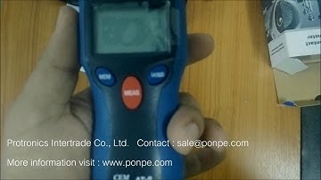 AT-8 / CEM Unpack and basic using guide