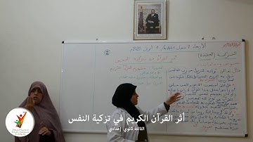 أثر القرآن الكريم في تزكية النفس