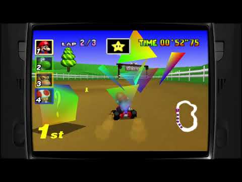 mari kart 64 no retro game