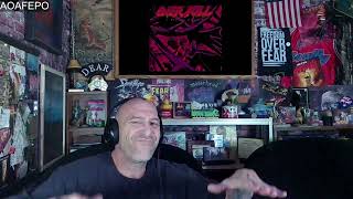 Overkill - Weight of the World (lyric video) - Reaction with Rollen