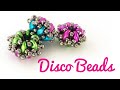 Disco Beads Beaded Bead | Tutorial | Pinkhot Jewellery