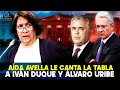 AÍDA AVELLA le canta la tabla a IVÁN DUQUE Y ÁLVARO URIBE VÉLEZ!!