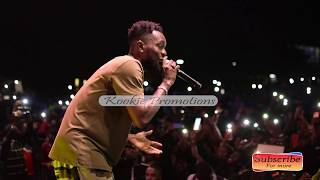Patoranking and Fik Fameica Live Performanc on the same Stage