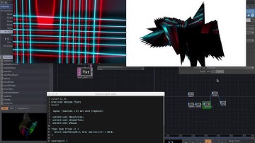 Shader Texturing running smoothly on my 2011 Macbook pro #touchdesigner #shadertoy