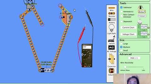 Capacitors-Simulation Explanation