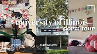 UIUC DORM TOUR 2024: a COMPLETE student’s guide to university of illinois dorm living