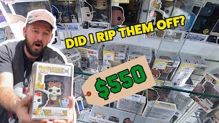 I flipped a GRAIL pop vinyl for $550 let me show you how I did it