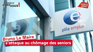 Bruno Le Maire s'attaque au chômage des seniors