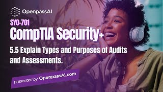 CompTIA Security+ SY0-701 Course - 5.5 Explain Types and Purposes of Audits and Assessments.