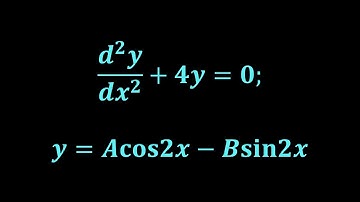 4.8 | Differential Equations | Solution of Differential Equation