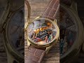 Miniature Train Depot Hidden in Luxury Timepiece