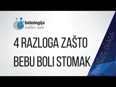 4 razloga zašto bebu boli stomak