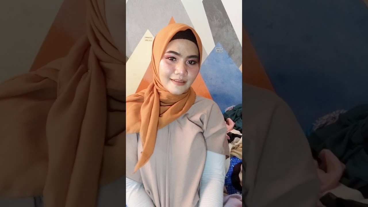 Tutorial Hijab Segi  empat  untuk hari2 YouTube