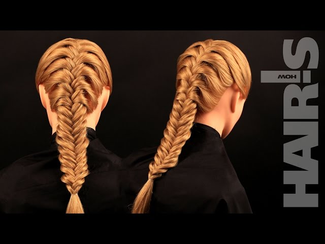 Faux Fishtail Braid | Luxy Hair - YouTube