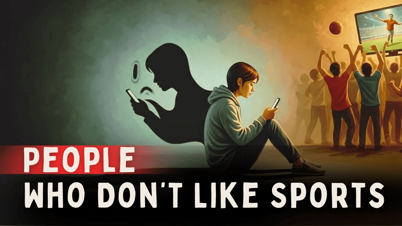 🧠 The Unspoken Psychology of People Who Don’t Follow Sports.
