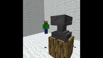 Thumbnail of Baldi's new VASE meme but in Minecraft