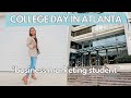 College day in the life of a business marketing student ga state university