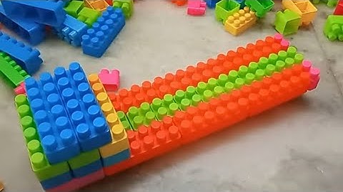 Satisfying DIY Truck/ASMR building blocks/block game/ lego block #asmr#asmrsounds#buildingblocks