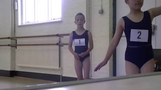 Dancers age 7 years in their grade 1 ballet mock exam. (royal academy
of dance exam board) hope this video helps for practise and
preparation see more our...