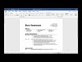 Saving a Word Document as a PDF