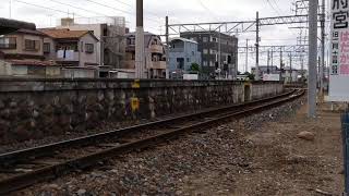 廃止が、ウワサ!６０００系６００６Ｆ普通須ヶ口行きタグ国府宮駅到着。