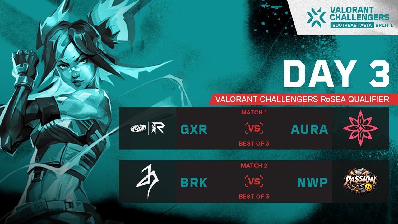 VALORANT Challengers SEA 2026 Split 1 - RoSEA Regional Tournament Day 3