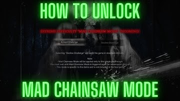 Resident Evil 4 Remake Demo How To Unlock Mad Chainsaw Mode