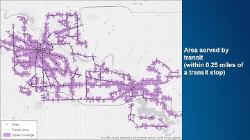 Mapping Transit System Coverage