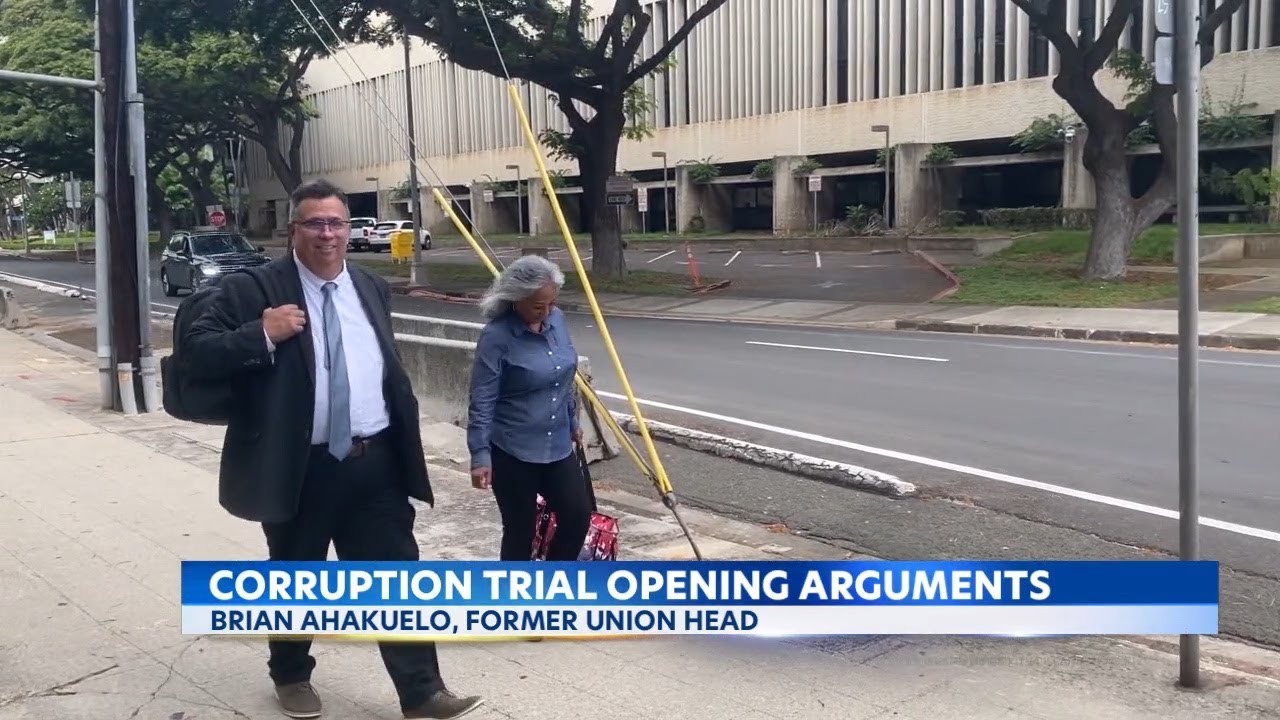 Brian Ahakuelo, the union boss accused of fraud and conspiracy, has ...
